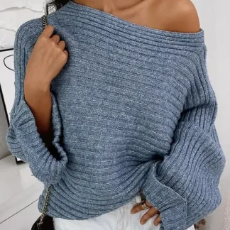 Off Shoulder Pullover